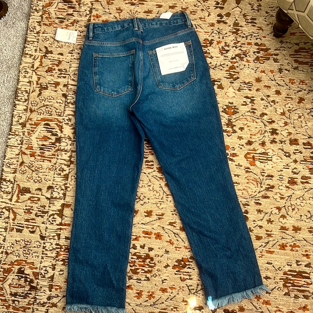 New with tags, Good American, Good Boy Jeans